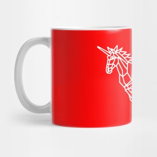 Geometric Unicorn Mug